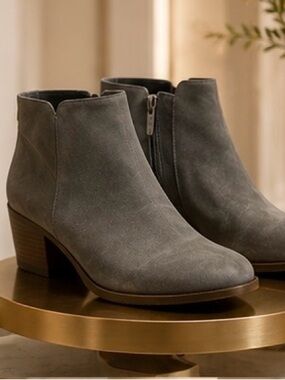 Gray Women's Ankle Boots
